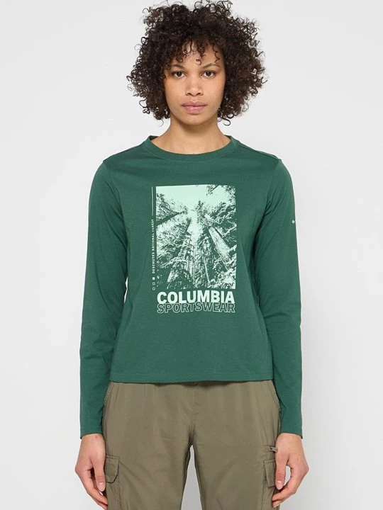 Obrázek produktu Top s dlouhým rukávem Columbia zelená