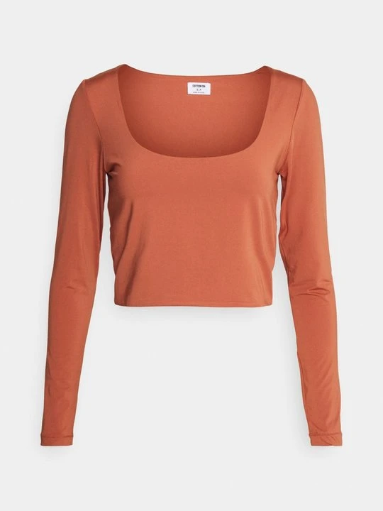 Obrázek produktu Top s dlouhým rukávem Cotton On hnědá