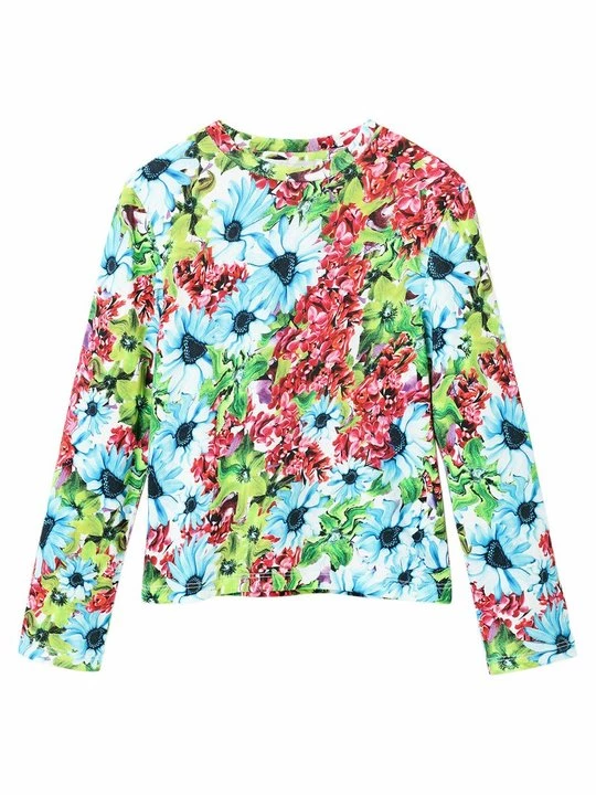 Obrázek produktu Top s dlouhým rukávem Desigual modrá