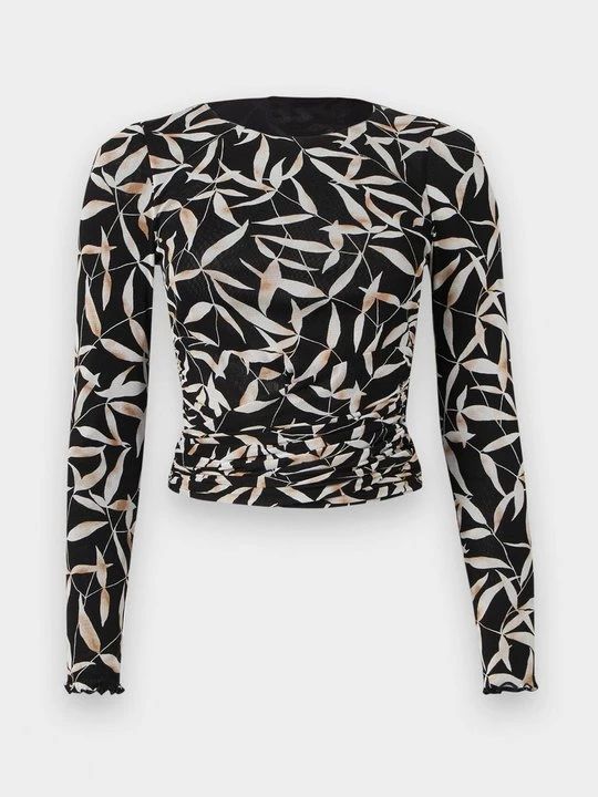 Obrázek produktu Top s dlouhým rukávem Diane Von Furstenberg černá