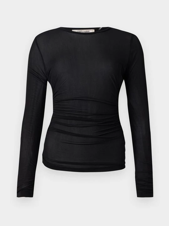 Obrázek produktu Top s dlouhým rukávem Diane Von Furstenberg černá