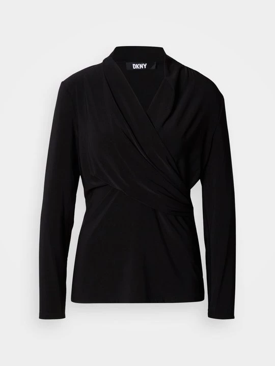 Obrázek produktu Top s dlouhým rukávem DKNY černá