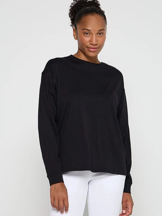 Obrázek produktu Top s dlouhým rukávem DKNY černá