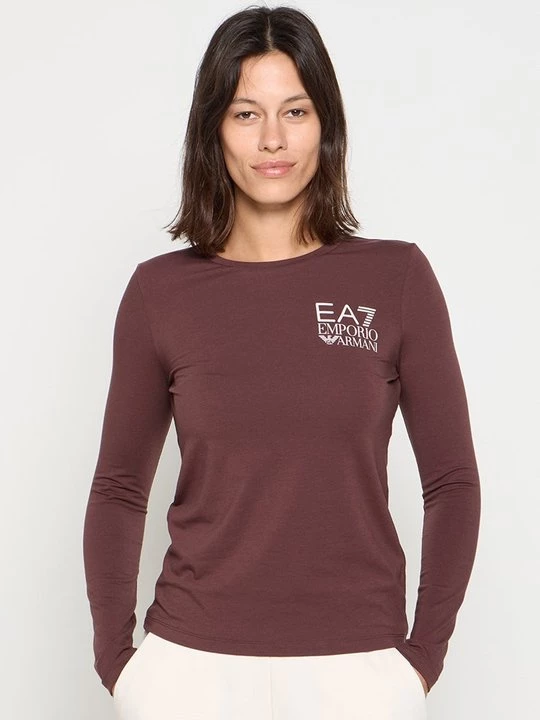 Obrázek produktu Top s dlouhým rukávem EA7 Emporio Armani hnědá