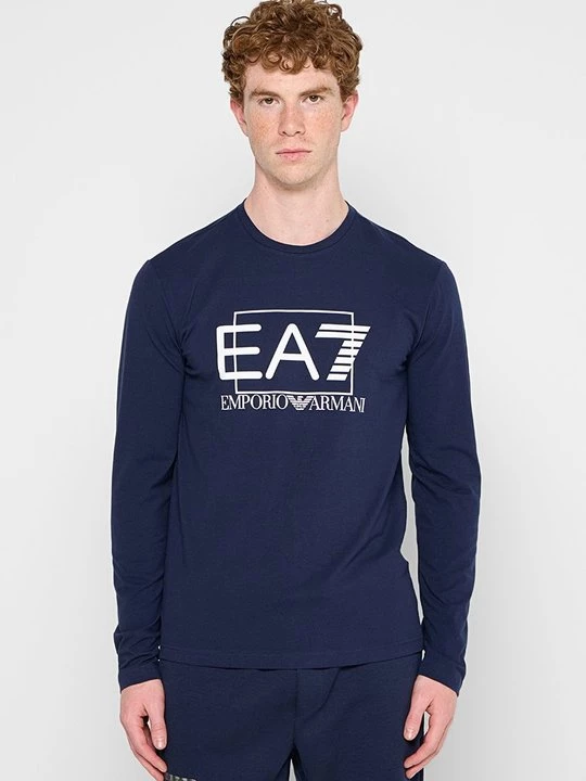 Obrázek produktu Top s dlouhým rukávem EA7 Emporio Armani modrá