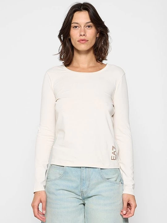Obrázek produktu Top s dlouhým rukávem EA7 Emporio Armani písková