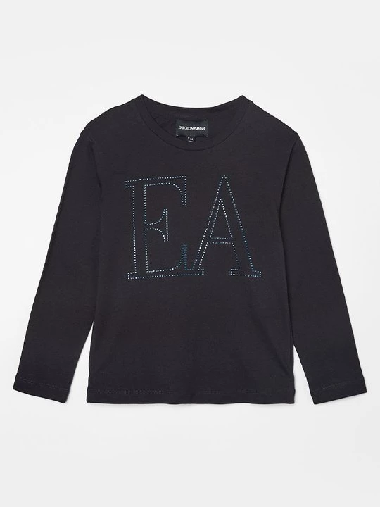 Obrázek produktu Top s dlouhým rukávem Emporio Armani černá