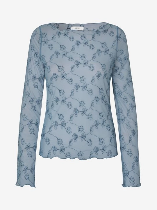 Obrázek produktu Top s dlouhým rukávem Envii světlemodrý denim