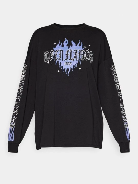 Obrázek produktu Top s dlouhým rukávem Even&Odd By Zalando černá