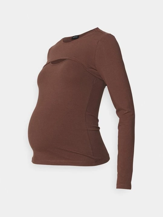 Obrázek produktu Top s dlouhým rukávem Even&Odd Maternity By Zalando hnědá