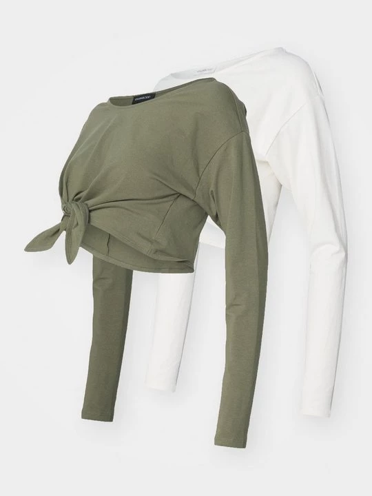 Obrázek produktu Top s dlouhým rukávem Even&Odd Maternity By Zalando tmavě zelená
