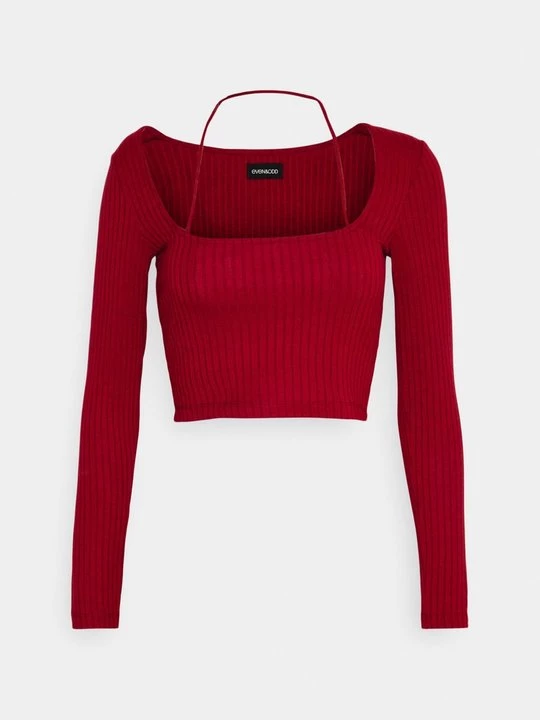 Obrázek produktu Top s dlouhým rukávem Even&Odd Petite By Zalando bordó