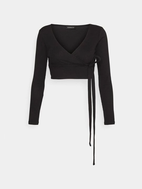 Obrázek produktu Top s dlouhým rukávem Even&Odd Petite By Zalando černá