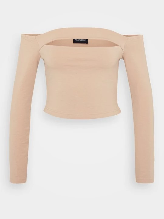 Obrázek produktu Top s dlouhým rukávem Even&Odd Petite By Zalando světle hnědošedá