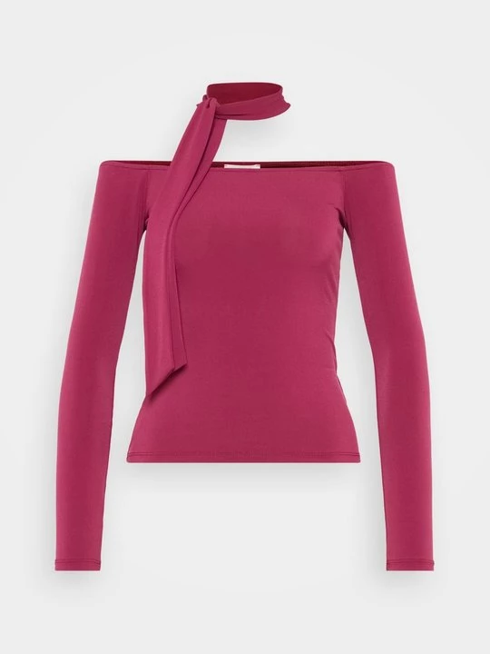 Obrázek produktu Top s dlouhým rukávem Even&Odd Petite By Zalando tmavě fialová