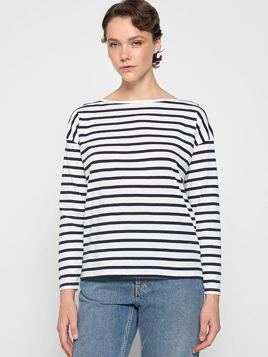 Obrázek produktu Top s dlouhým rukávem French Connection modrá