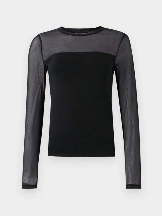 Obrázek produktu Top s dlouhým rukávem GAP černá