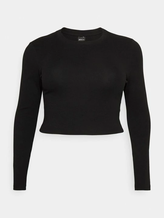 Obrázek produktu Top s dlouhým rukávem Gina Tricot černá