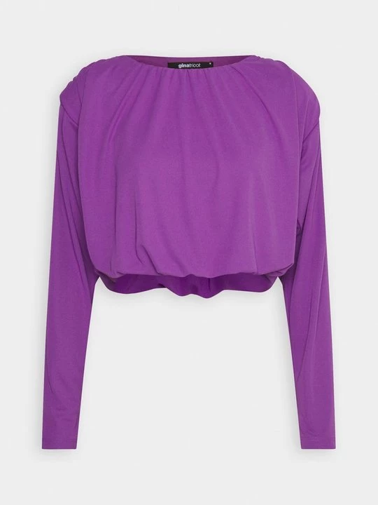 Obrázek produktu Top s dlouhým rukávem Gina Tricot lila