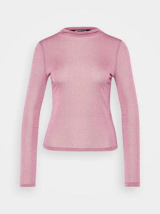 Obrázek produktu Top s dlouhým rukávem Gina Tricot růžová