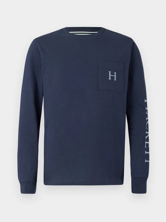 Obrázek produktu Top s dlouhým rukávem Hackett London tmavě modrá