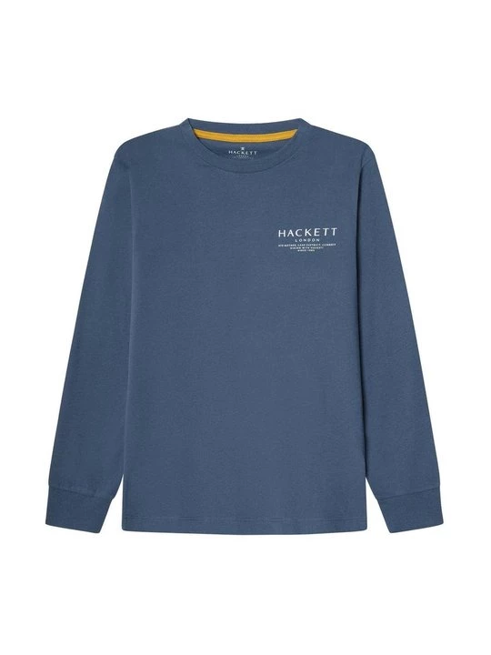 Obrázek produktu Top s dlouhým rukávem Hackett London tmavomodrý denim