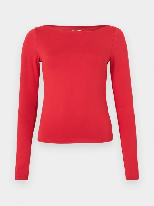 Obrázek produktu Top s dlouhým rukávem Hollister Co. červená