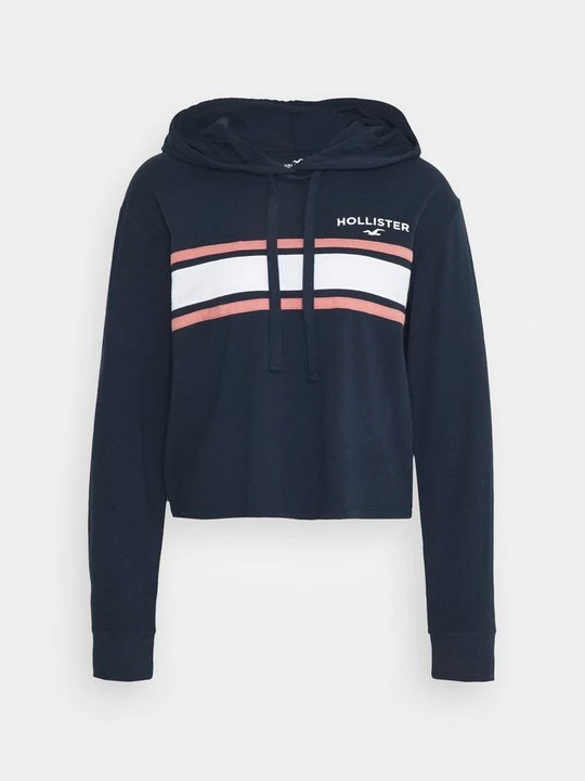 Obrázek produktu Top s dlouhým rukávem Hollister Co. tmavě modrá