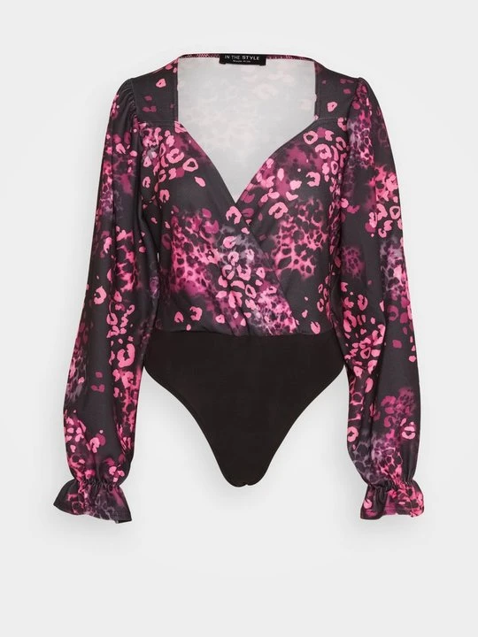 Obrázek produktu Top s dlouhým rukávem In The Style růžová