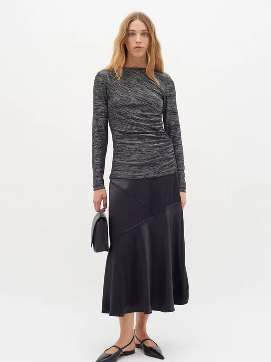 Obrázek produktu Top s dlouhým rukávem InWear stříbrná