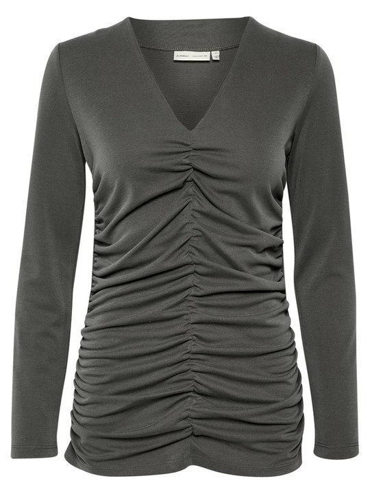 Obrázek produktu Top s dlouhým rukávem InWear tmavě zelená