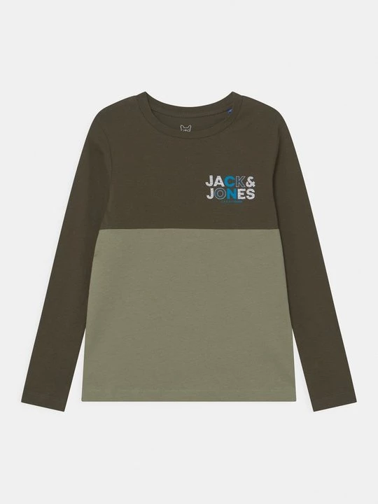 Obrázek produktu Top s dlouhým rukávem Jack & Jones Kids zelená