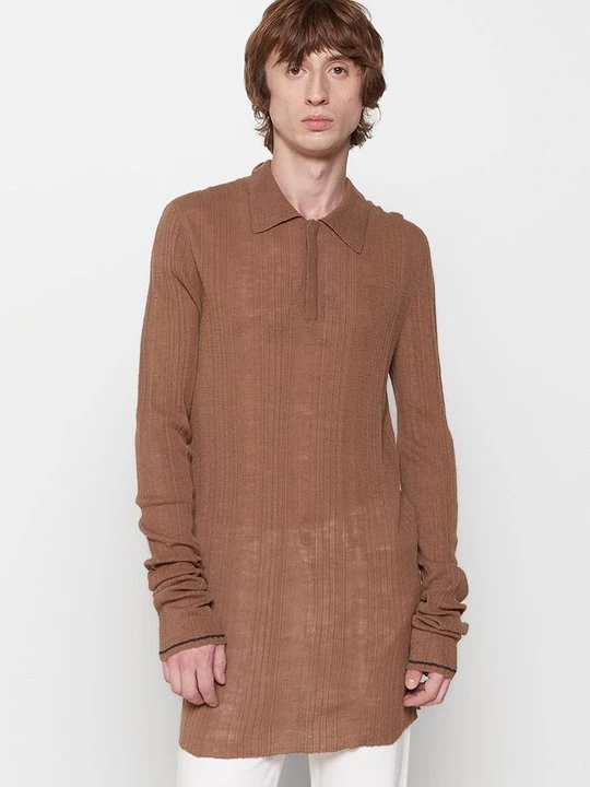 Obrázek produktu Top s dlouhým rukávem Lanvin světle hnědá
