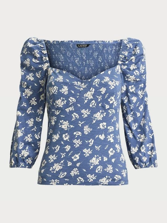 Obrázek produktu Top s dlouhým rukávem Lauren Ralph Lauren tmavě modrá