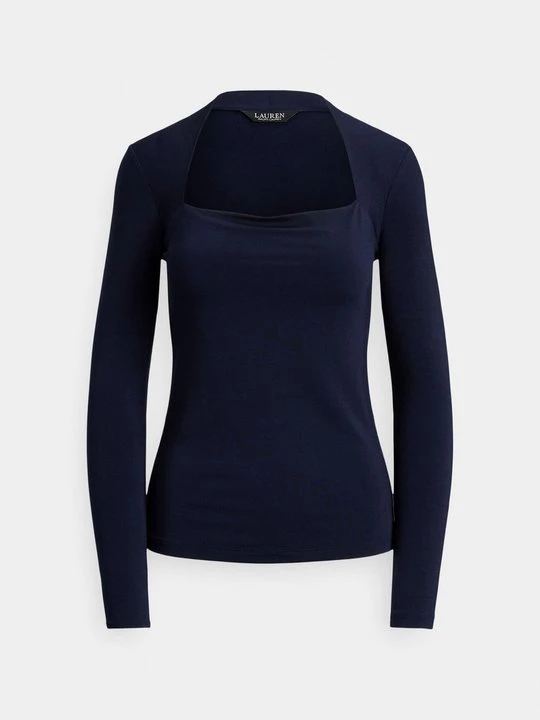 Obrázek produktu Top s dlouhým rukávem Lauren Ralph Lauren tmavě modrá