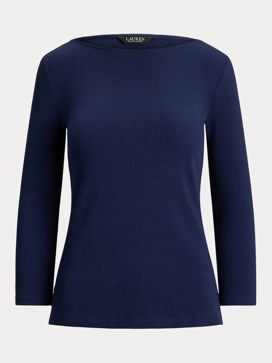 Obrázek produktu Top s dlouhým rukávem Lauren Ralph Lauren tmavě modrá