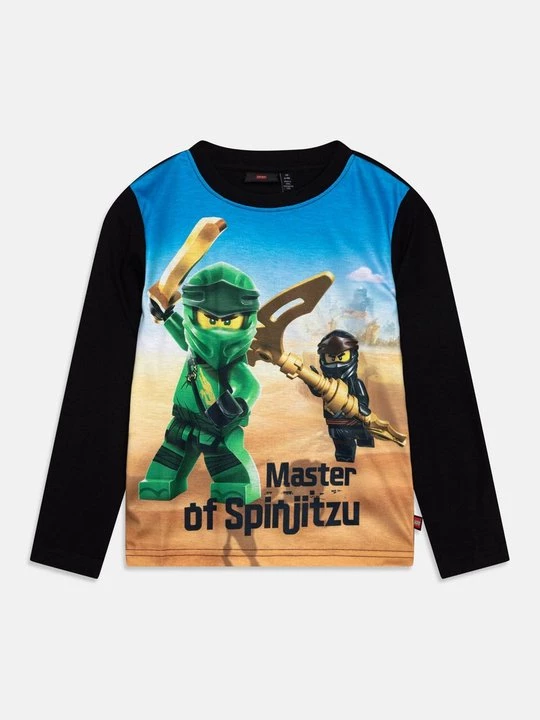 Obrázek produktu Top s dlouhým rukávem LEGO černá