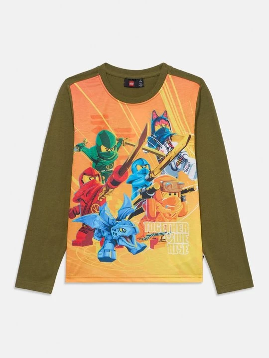 Obrázek produktu Top s dlouhým rukávem LEGO khaki