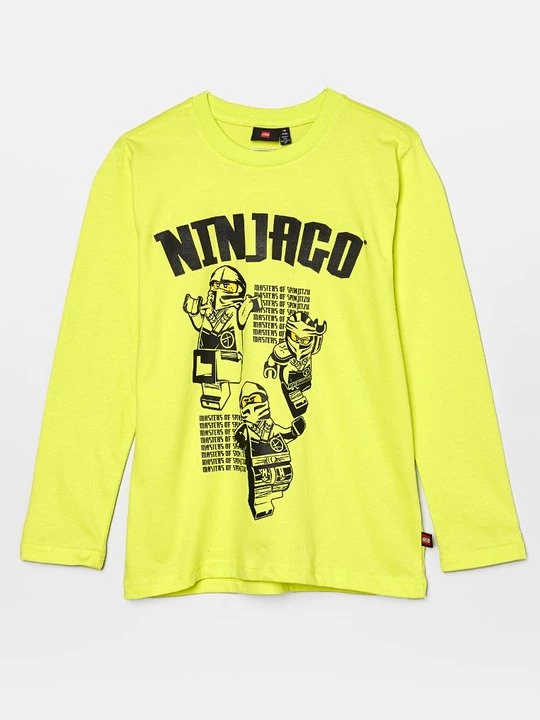 Obrázek produktu Top s dlouhým rukávem LEGO neonová zelená