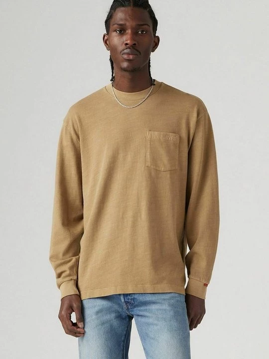 Obrázek produktu Top s dlouhým rukávem Levi's skvrnitě béžová