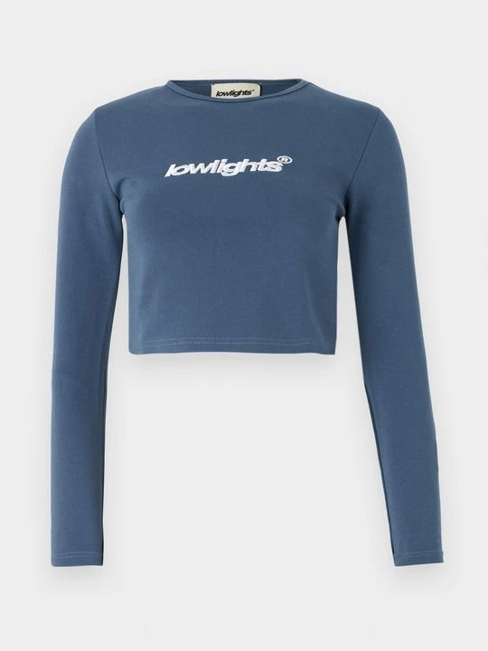 Obrázek produktu Top s dlouhým rukávem Low Lights Studios tmavomodrý denim