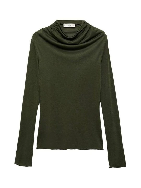 Obrázek produktu Top s dlouhým rukávem Mango khaki