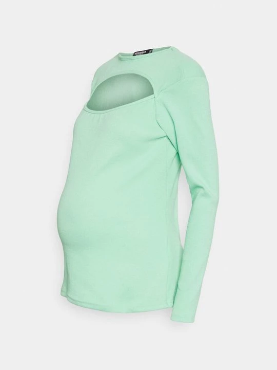 Obrázek produktu Top s dlouhým rukávem Missguided zelená