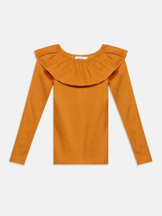 Obrázek produktu Top s dlouhým rukávem Molo oranžová