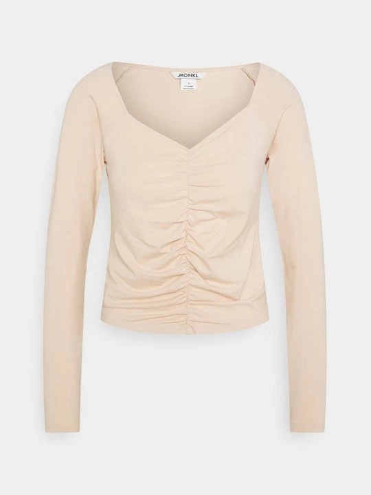 Obrázek produktu Top s dlouhým rukávem Monki béžová
