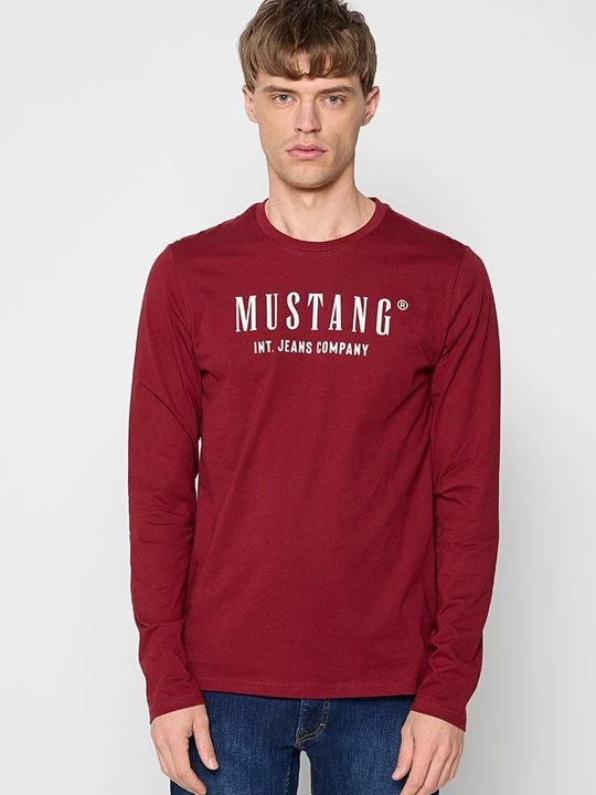 Obrázek produktu Top s dlouhým rukávem Mustang bordeaux