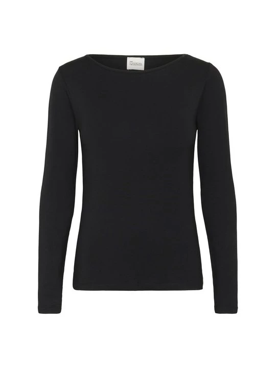 Obrázek produktu Top s dlouhým rukávem My Essential Wardrobe černá