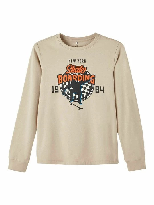 Obrázek produktu Top s dlouhým rukávem NAME IT béžová