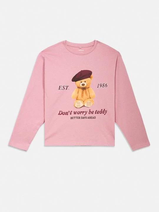 Obrázek produktu Top s dlouhým rukávem NAME IT lila