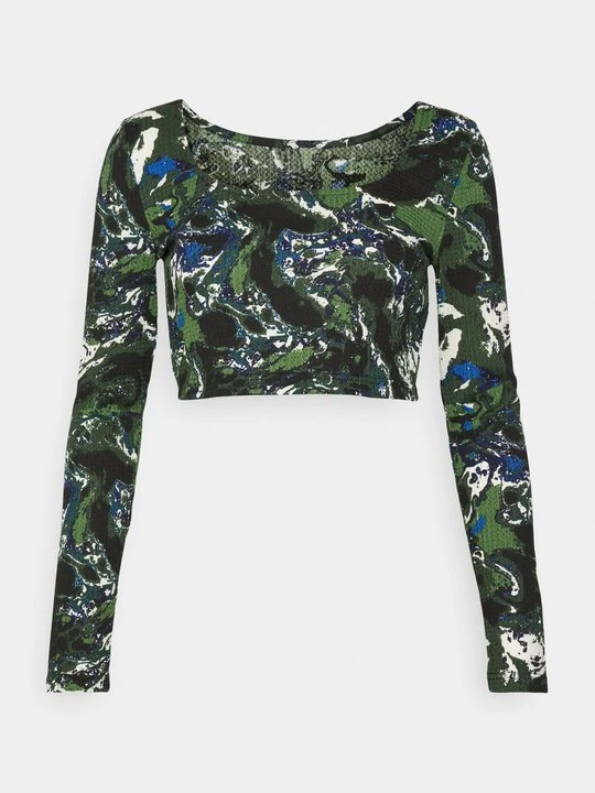 Obrázek produktu Top s dlouhým rukávem Neon & Nylon černá
